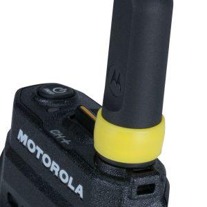 Motorola 32012144002 Yellow Antenna ID Bands Pack of 10 on phone