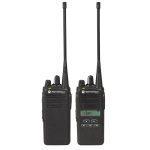 Motorola CP185 Walking Talking Radio front back