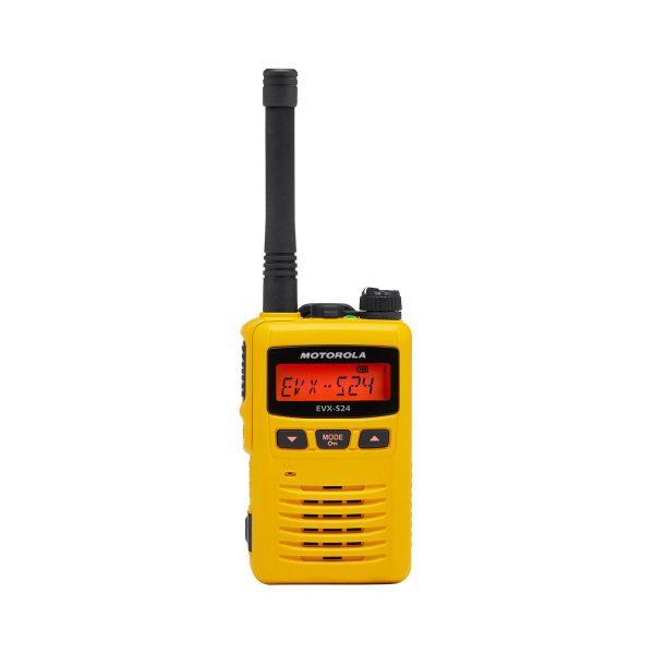Motorola EVX S24 Two Way Radio yellow