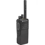 Motorola XPR 7350e MOTOTRBO Digital Radio left