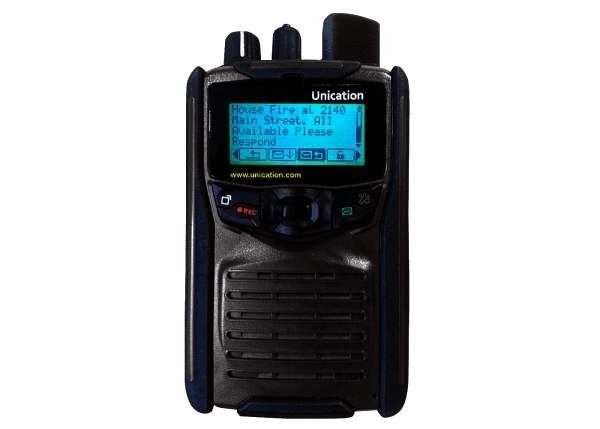 Unication G1 VHF UHF or Low Band Voice Pager