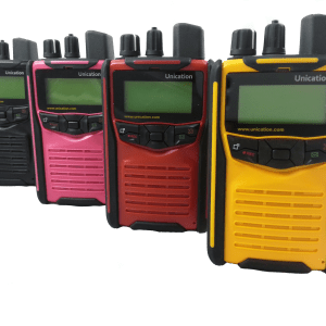 Unication G1 VHF UHF or Low Band Voice Pager colors