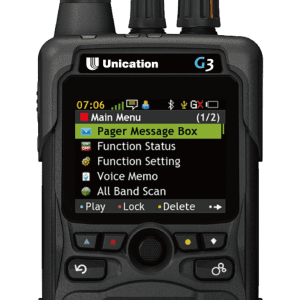 Unication G3 Dual Band P25 Voice Pager